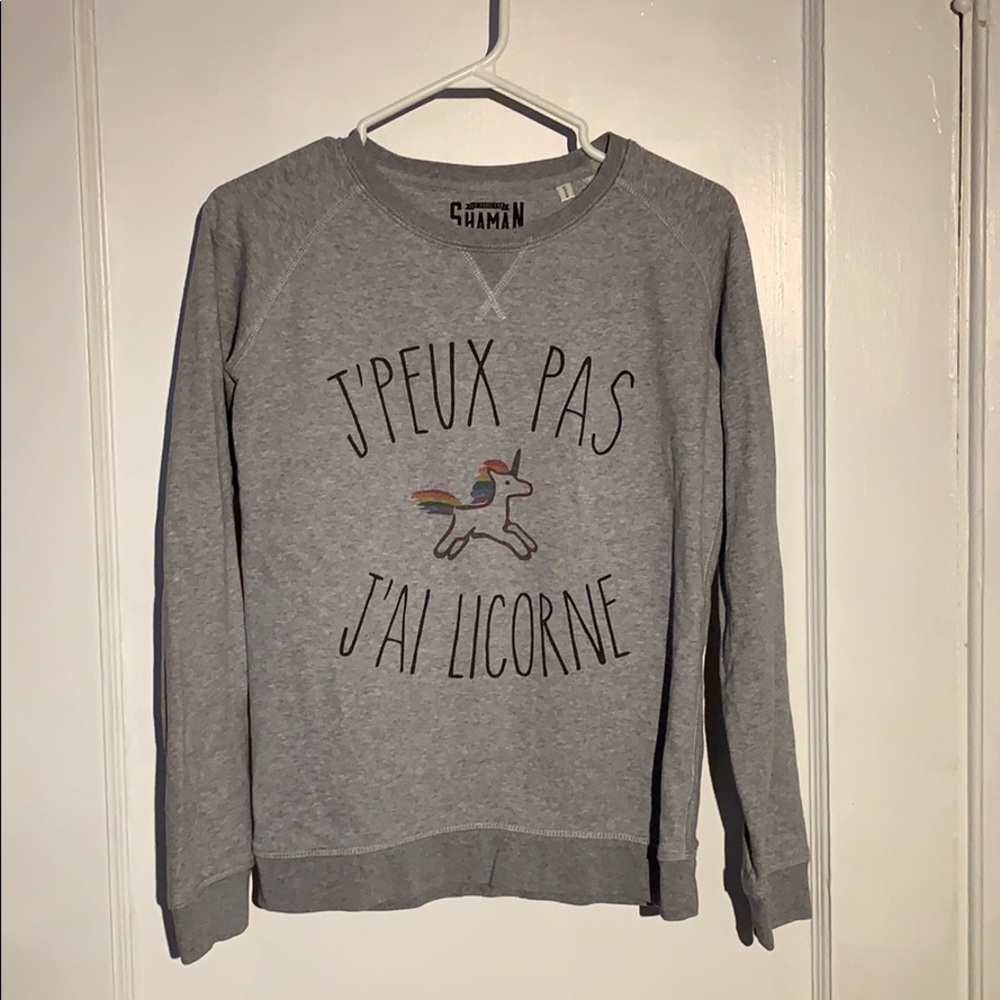 Unicorn sweatshirt 🦄